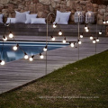 48Ft 15pcs Clear Incandescent S14 Bulbs Top Brightech Ambience Pro Outdoor Commercial String Lights For The Holidays